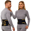 Image of ORTONYX Back Support Brace for Men and Woman|Sport/Work/Rehabilitation|3D Knitted Design with Removable 3D Lumbar Pad|Breathable and Elastic Material|Velcro Closure with Hand Loop for Easy Use|XXL