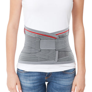 Lumbar Support Belt Back Brace - Breathable, Ergonomic Lumbosacral Back Brace for Men and Women