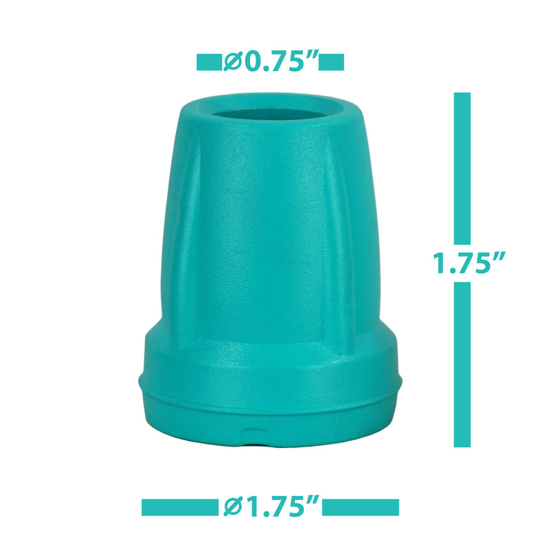 Crutch Tips (1 Pair)  Green