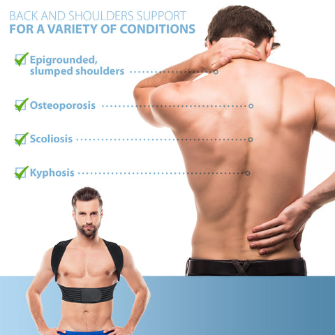 Image of Posture Corrector Clavicle Support Brace