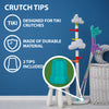 Image of Crutch Tips (1 Pair)  Green