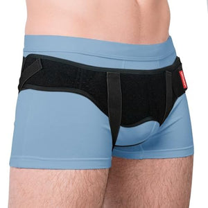 Inguinal Hernia Belt for Men and Women - Adjustable Support Brace with Removable Compression Pads