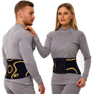 ORTONYX Back Support Brace for Men and Woman|Sport/Work/Rehabilitation|3D Knitted Design with Removable 3D Lumbar Pad|Breathable and Elastic Material|Velcro Closure with Hand Loop for Easy Use|XXL