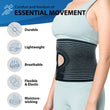 ORTONYX Abdominal Ostomy Belt for Post-Operative Care After Colostomy ileostomy Surgery, Adjustable Stomy Bag Hole