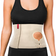 ORTONYX Abdominal Ostomy Belt for Post-Operative Care After Colostomy ileostomy Surgery, Adjustable Stomy Bag Hole