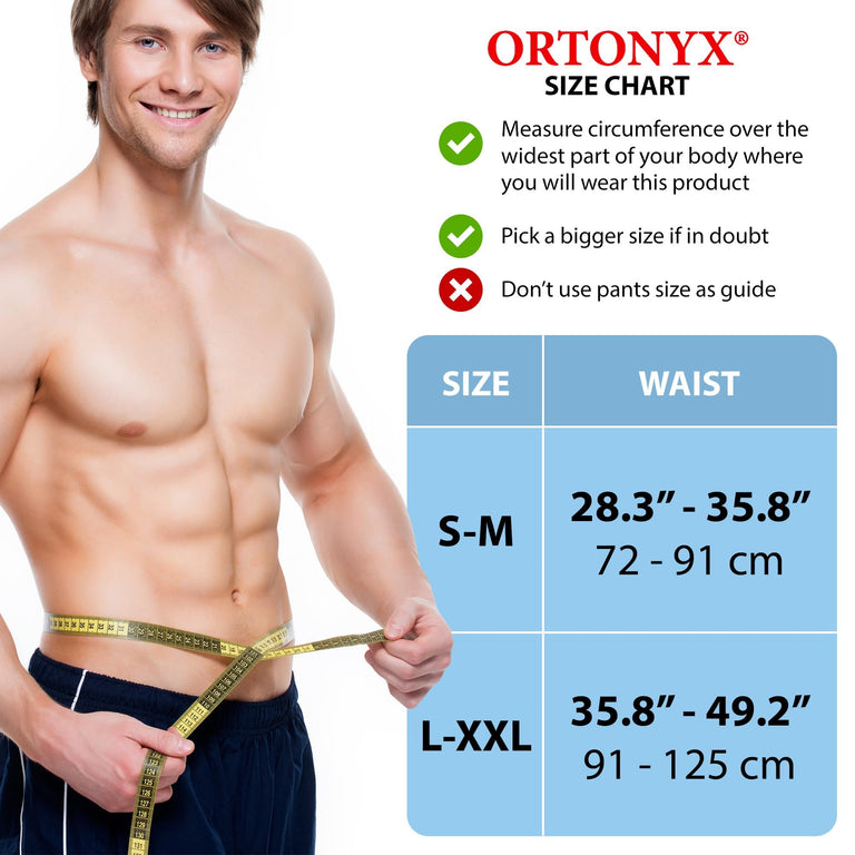 Umbilical Hernia Belt for Men and Women - Abdominal Support Binder