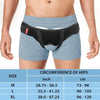 Image of Inguinal Hernia Belt for Men and Women - Adjustable Support Brace with Removable Compression Pads