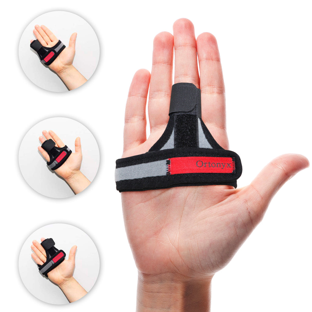 Trigger Finger Splint - Finger Support Brace - Straightening Immobilizer Treatment for Sprains, Pain Relief, Mallet Injury, Arthritis, Tendonitis / ACHB5301