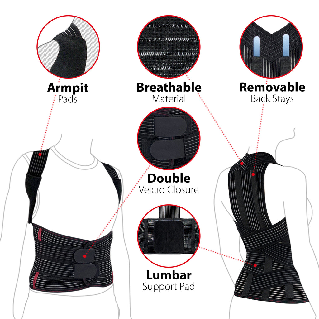 Chest Support Brace, Simple Adjustable Breathable Rib Support Brace,  Effectively Relieve Chest Pain, Suitable for Sternum Injury, Rib  Dislocation