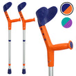 Tiki Kids Walking Forearm Crutches with Adjustable Arm Support