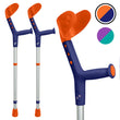 Tiki Kids Walking Forearm Crutches with Adjustable Arm Support