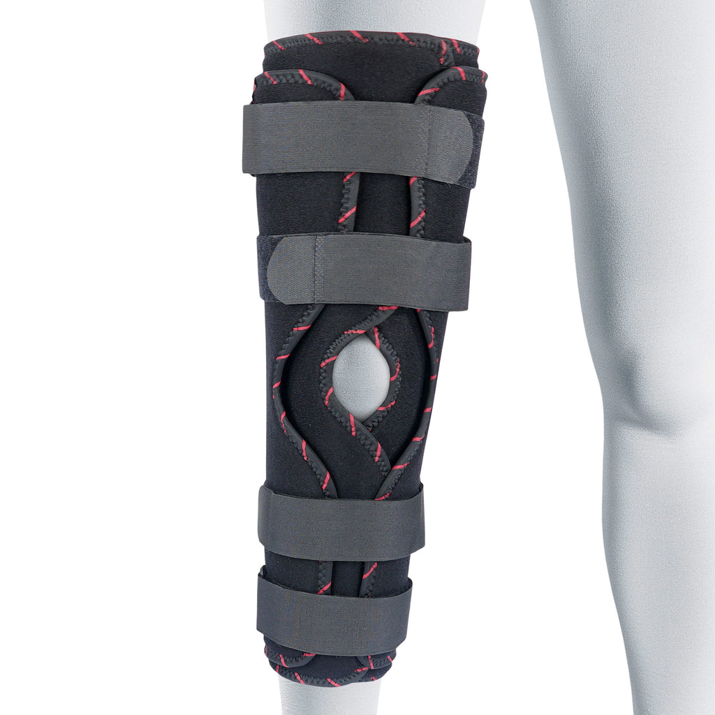 Hinged Knee Brace Adjustable Knee Immobilizer Side - Temu United Kingdom