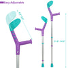 Image of Tiki Kids Walking Forearm Crutches with Adjustable Arm Support