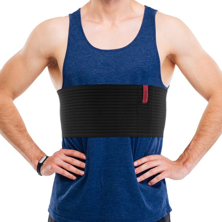 6.25 Inch Rib and Chest Support Brace / ACOX5256-BK