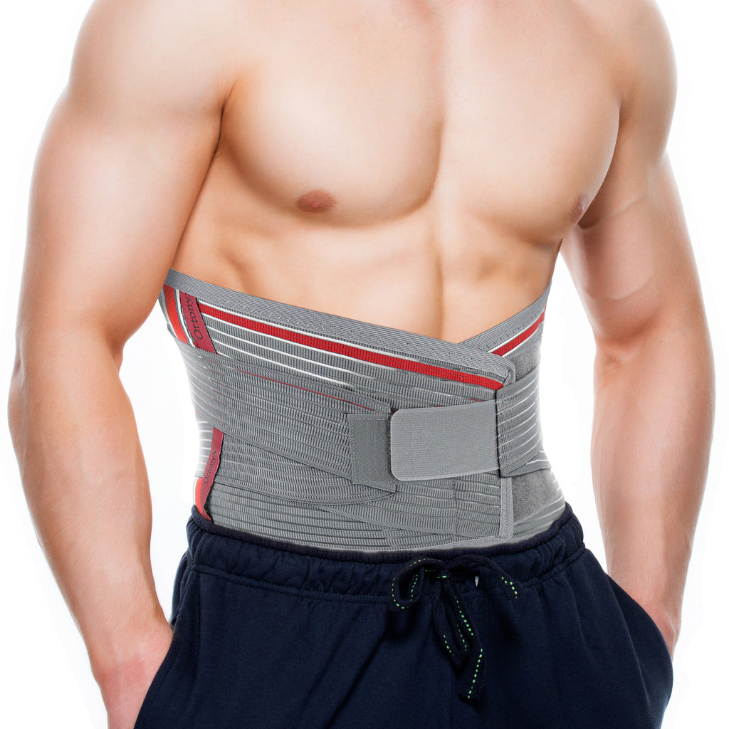  ORTONYX Back Brace for Man and Women with Lumbar Pad - Lower  Back Support Belt – Neoprene Free Breathable Fabric - Pain Relief for  Herniated Disc, Sciatica, Scoliosis - XS/S (Waist