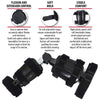 Image of Hinged Adjustable Knee Brace Support Stabilizer Immobilizer