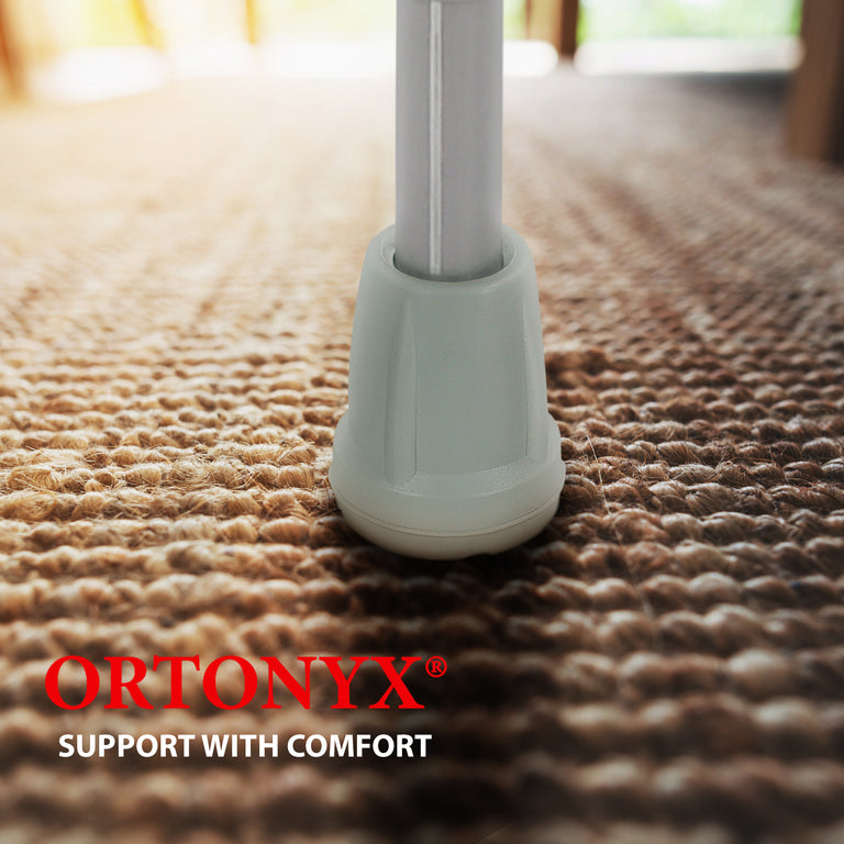 Crutch Tips (1 Pair) – Light Gray