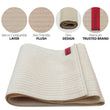 10.25 Inch Abdominal Binder for Men and Women - Beige