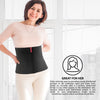 Image of 10.25 Inch Abdominal Binder for Men and Women - Black