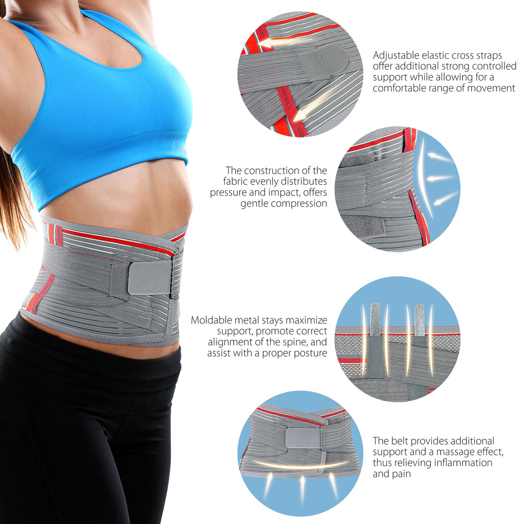 Lumbar Spine Support Belt For Lumbar Belt Herniated Disc Lumbar Support Belt  Back Support Belt Orthopedic Lumbar Support Belt Back Brace With Curved A 