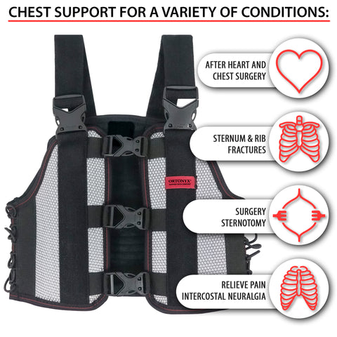 Image of Sternum and Thorax Support Chest Brace / ACHB5255