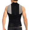 Image of Full Back Support Brace with Removable Dorso-lumbar Pad / Posture Corrector Clavicle and Shoulder Support