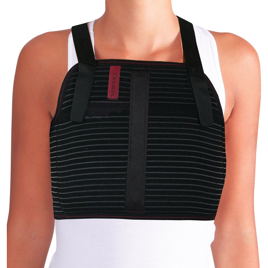  Ymiko Sternum Support Brace, Breathable Sternum and Thorax  Support Ribs Chest Brace Broken Rib Belt Chest Support Brace for  Intercostal Muscle Strain : Health & Household