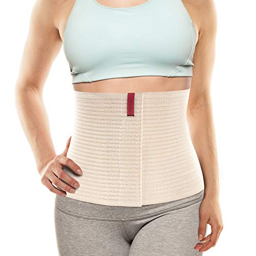 ORTONYX Umbilical Hernia Belt for Women and Men - Abdominal Support Binder  with Compression Pad - Navel Ventral Epigastric Incisional and Belly Button