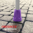 ORTONYX Crutch Tips (1 Pair) - Purple