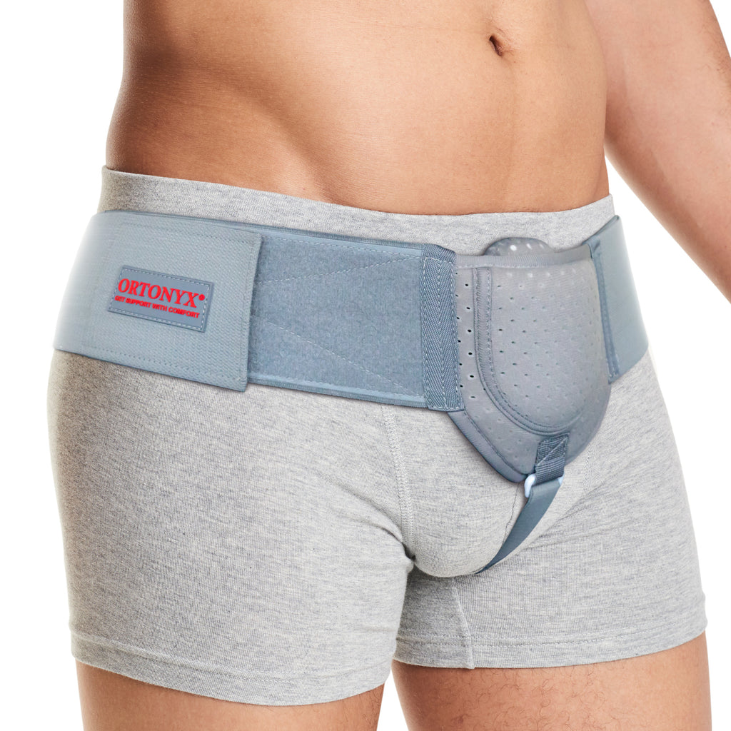 Hernia Belt for Men & Women. Femoral, Umbilical, Inguinal Hernia Belts.  Groin Brace Truss Support Guard With Removable Compression Pad. Comfortable