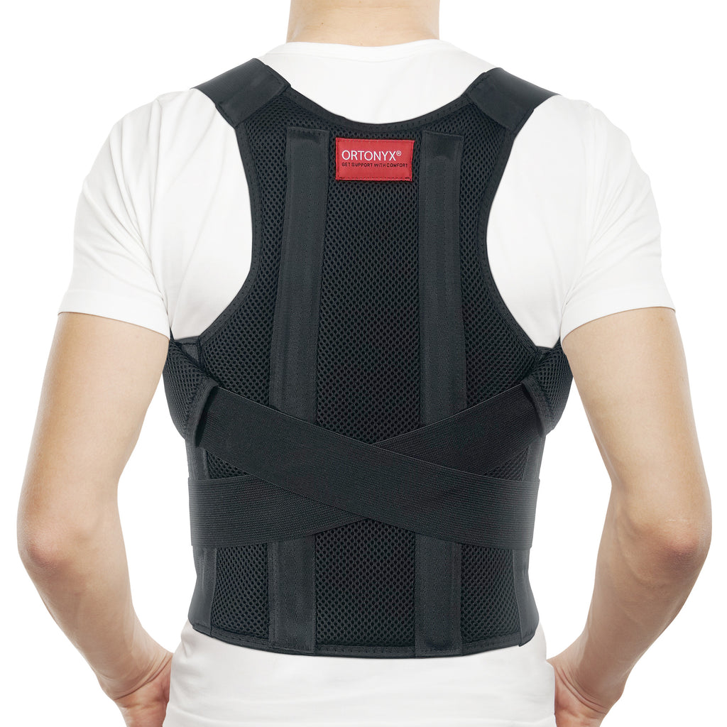 Men Double Shoulder Brace Adjustable Sports Shoulder Support Belt Back Pain  Relief Double Bandage Cross Compression Protector