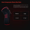 Image of Bamboo Charcoal Copper Infused Compression Knee Sleeve (1 Pair)