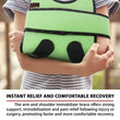 Kids Arm Sling Shoulder Immobilizer Brace - Fully Adjustable Rotator Cuff Arm Soulder and Elbow Support / ACJB2409