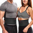 Premium Umbilical Hernia Belt for Men and Women - Abdominal Support Binder - Black