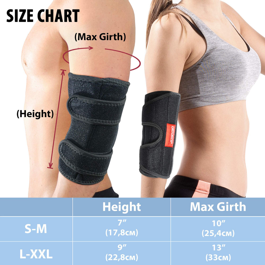 Elbow Support Brace Immobilizer Splint for Man and Women Tennis and Gorfers Elbow, Tendonitis, Bursitis
