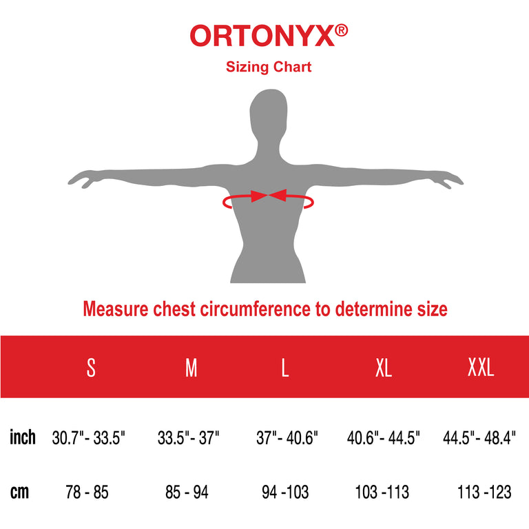 Rib and Chest Support Brace with front Stay