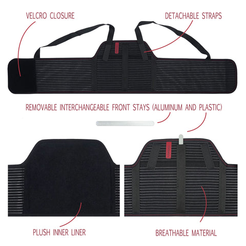Image of Rib and Chest Support Brace with front Stay